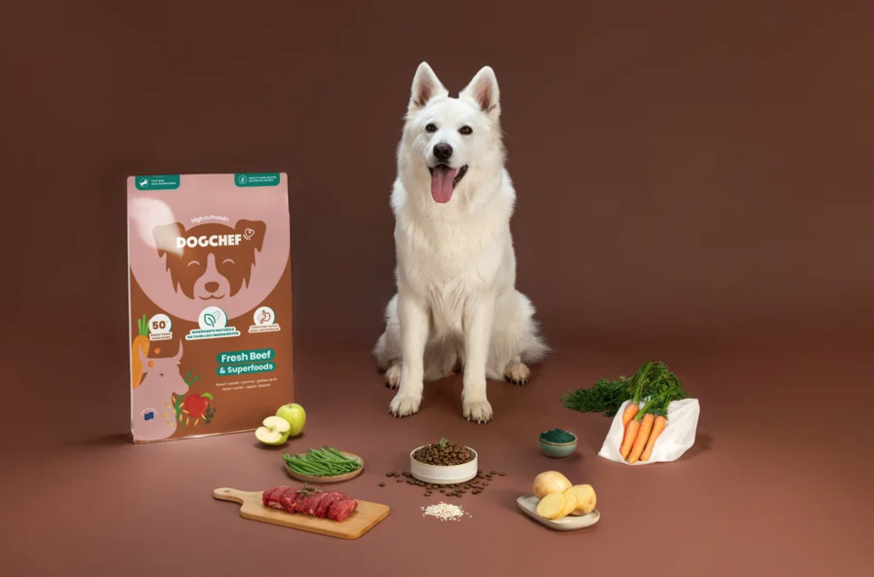 Croquette chien Dog Chef Boeuf frais